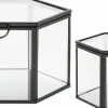 Discount House Nordic Torpe Opbevaringsboks 2 stk, Glas