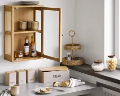 Online House Nordic Tula Opbevaringskasse 4 Dele, Beige