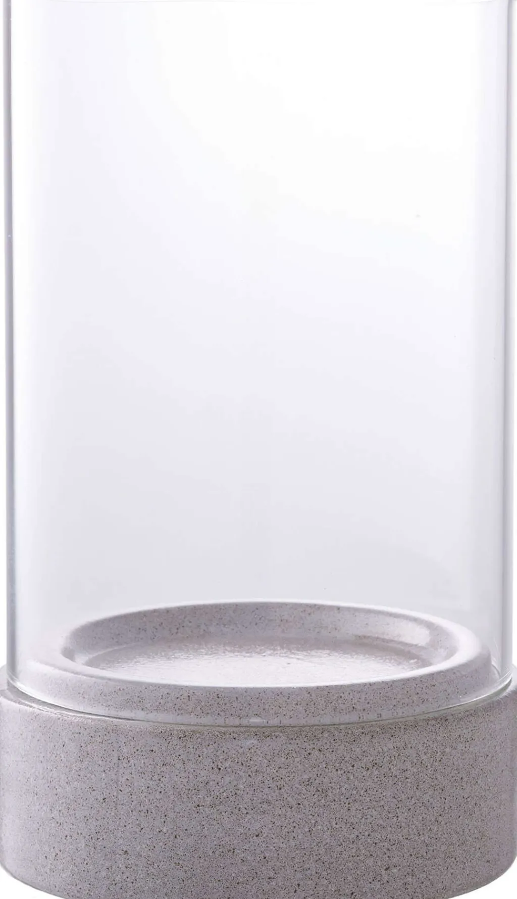 Discount Hurricane Lysestage H25,5 cm, Grå Bloklysestager