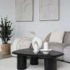 Discount Lysestage Bølget 2 stk, Hvid/Cement Lysestager
