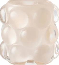 Sale Lysestage H8 cm, Beige/Grøn Lysestager