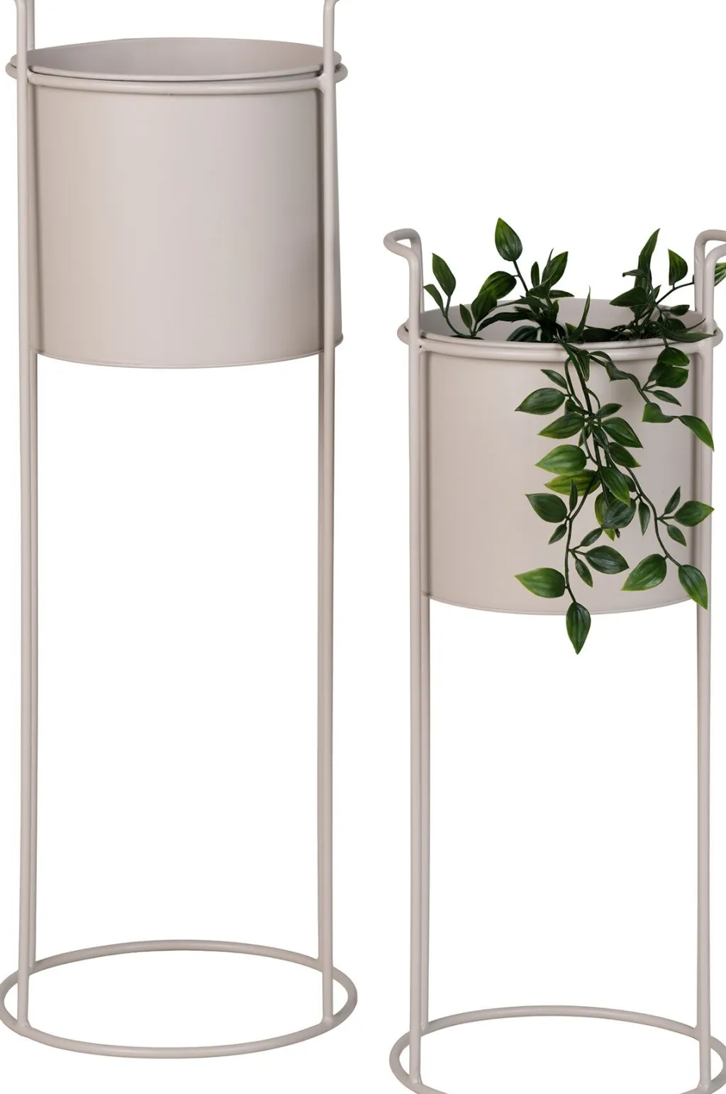 New Rabo Blomsterstander 2 stk, Sand Stue|Urtepotter Og Krukker