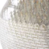 House Nordic Stue|Vaser > Vase H30,5 cm, Hvid/Grøn