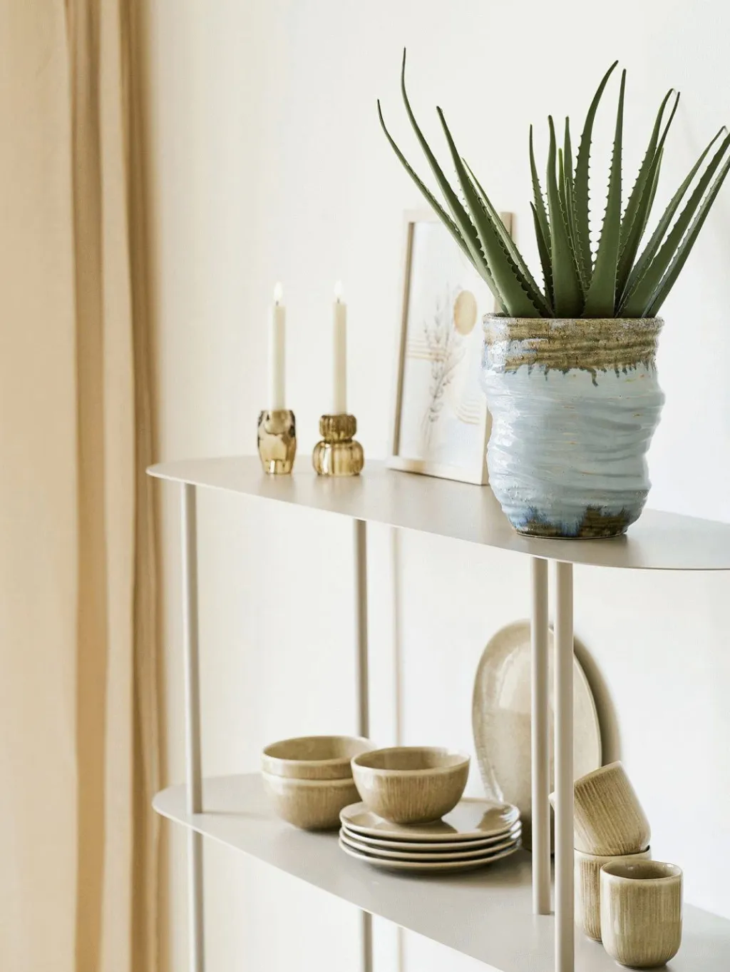 House Nordic Vaser > Vase H22,5 cm, Lyseblå