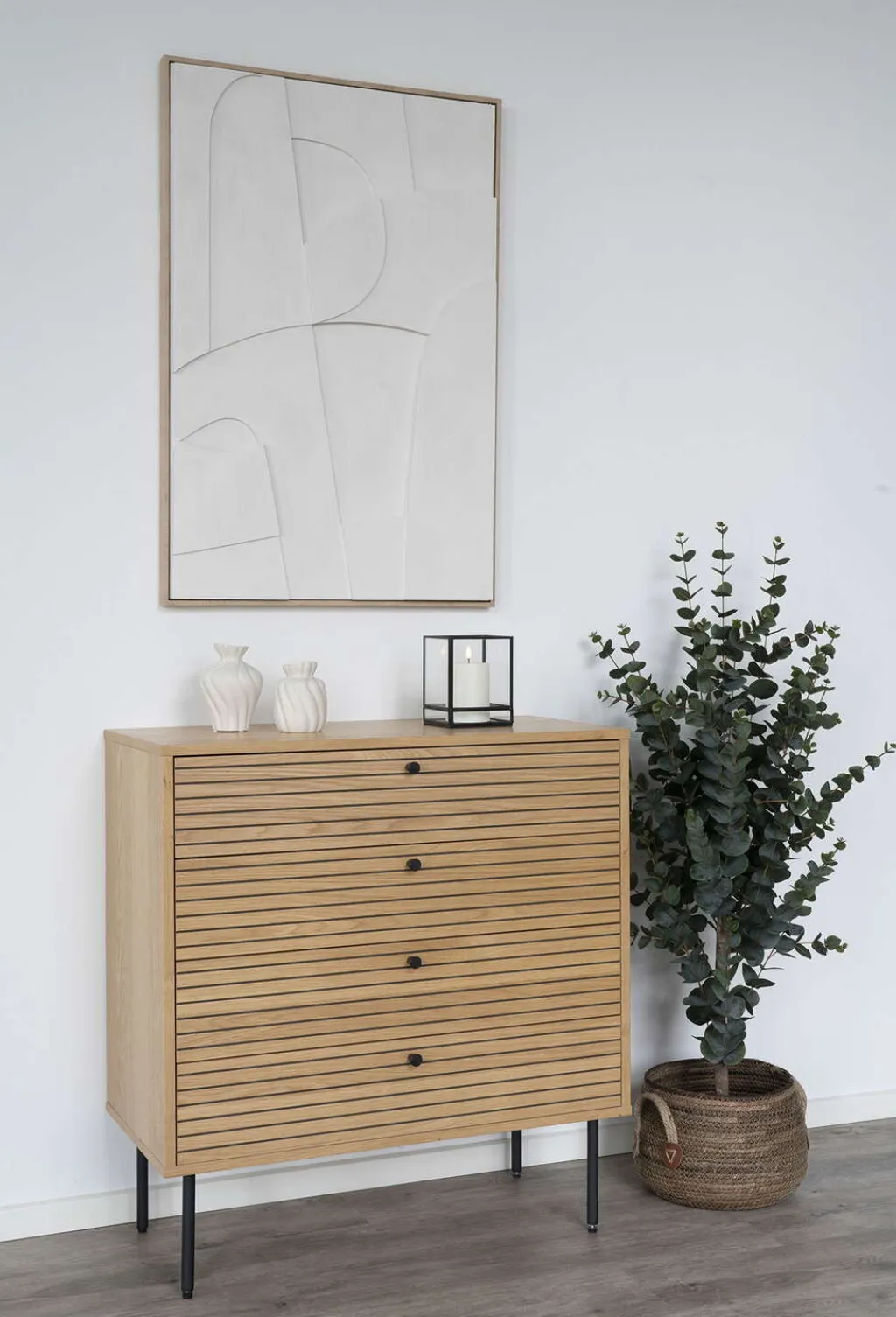 House Nordic Stue|Vaser > Vase 2 stk, Hvid