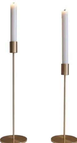 Best Hove Home High Light Lysestage H28 cm, Messing