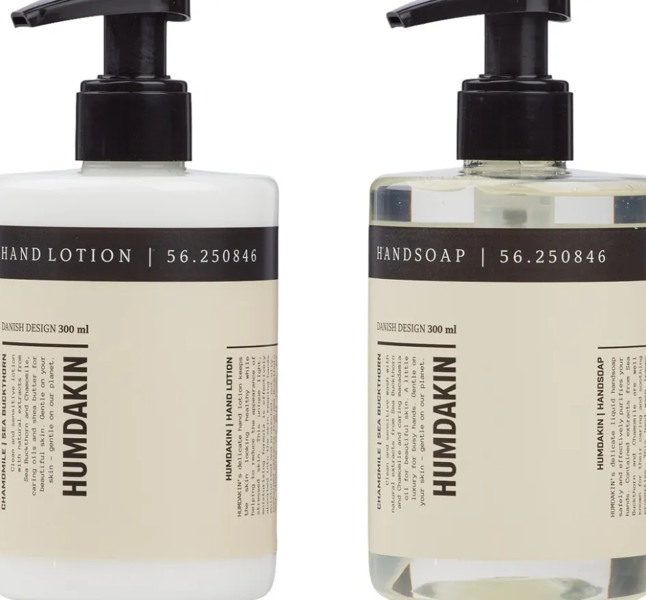 Hot Humdakin Gaveæske m. Håndsæbe & Håndlotion 01 300 ml, Kamille & Havtorn