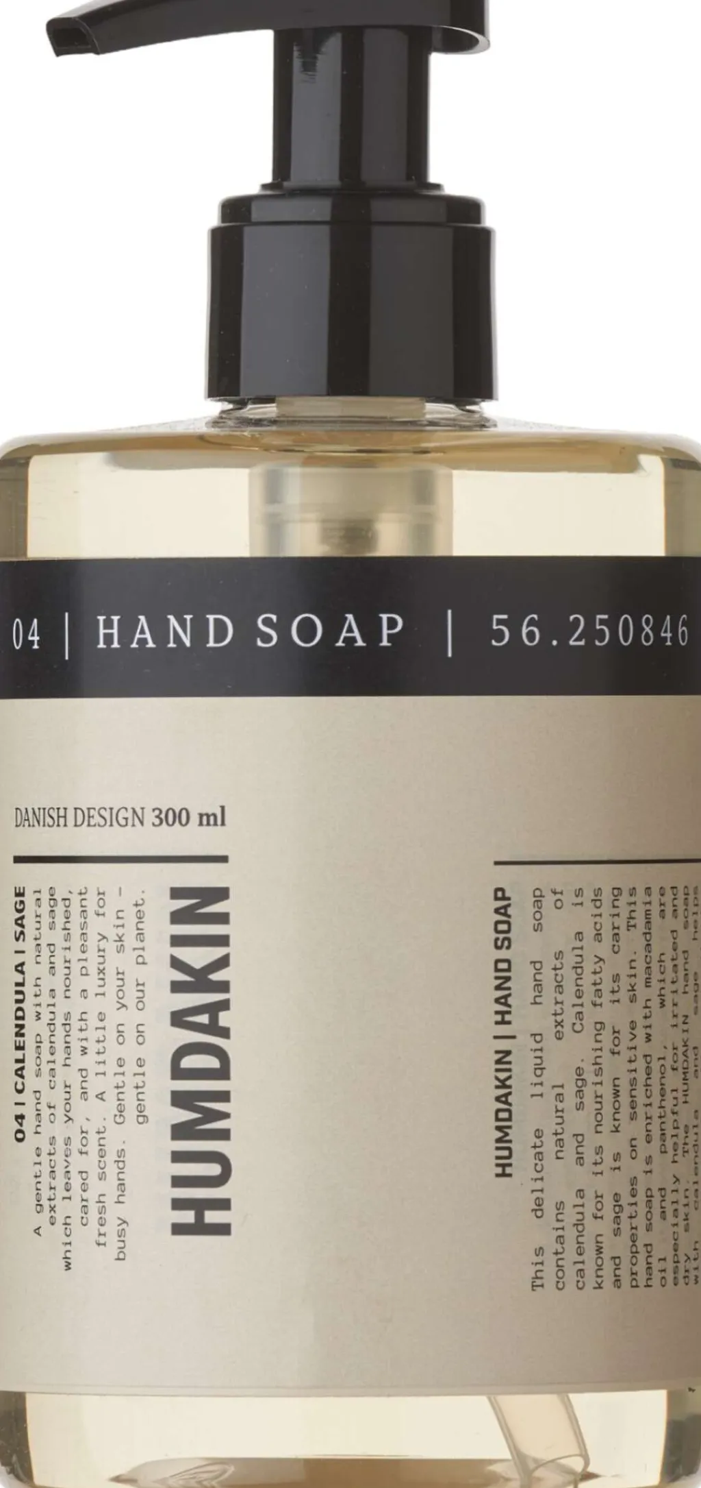 Humdakin Håndsæbe Og Håndcreme > Håndsæbe 04 300 ml, Morgenfrue & Salvia