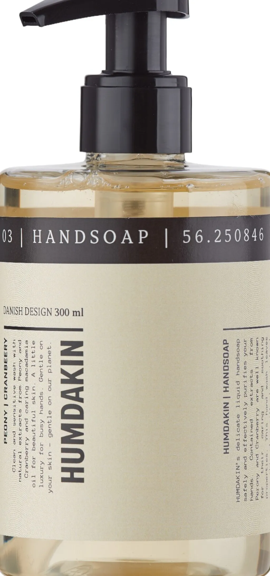 Humdakin Håndsæbe Og Håndcreme > Håndsæbe 03 300 ml, Pæon & Tranebær
