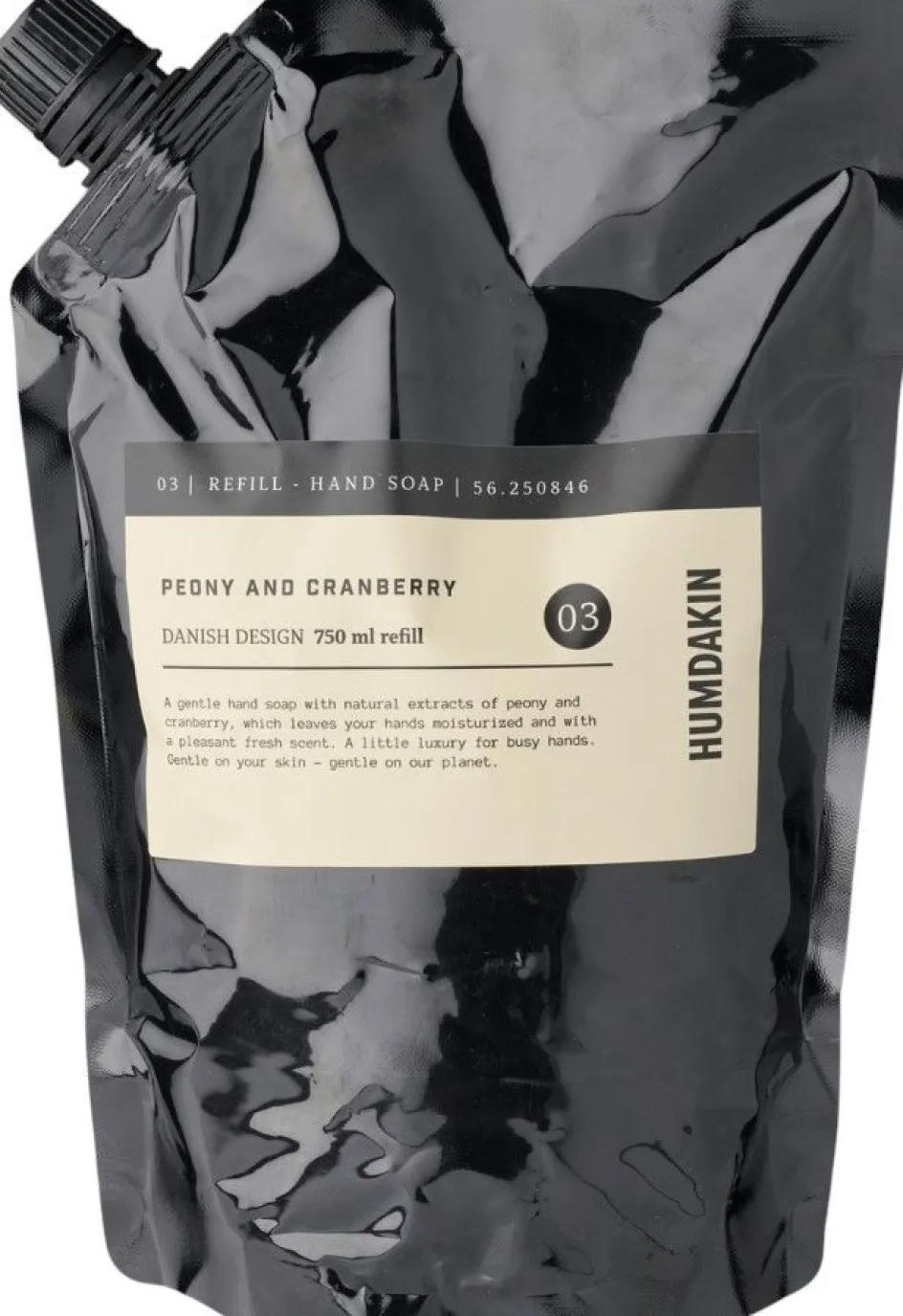 Hot Humdakin Håndsæbe Refill 03 750 ml, Pæon og Tranebær