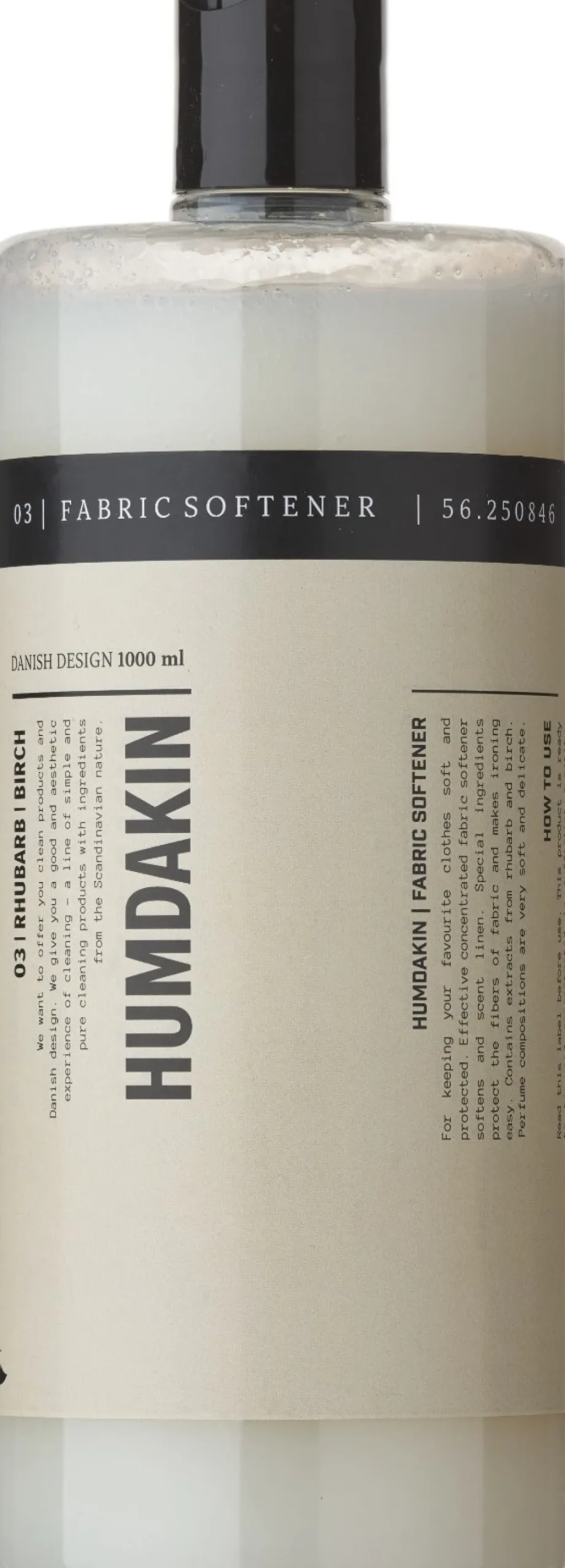 Humdakin Vaskemiddel > Skyllemiddel 03 1000 ml, Rabarber & Birk