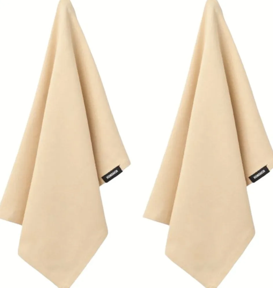 Best Humdakin Viskestykke 2 stk. 45x70 cm, Soft Sand