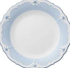 Hutschenreuther Middagstallerkener > Baronesse Estelle Tallerken , Lyseblå