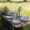 Hot Hutschenreuther Blau Zwiebelmuster Suppetallerken 23,2 cm, Blå