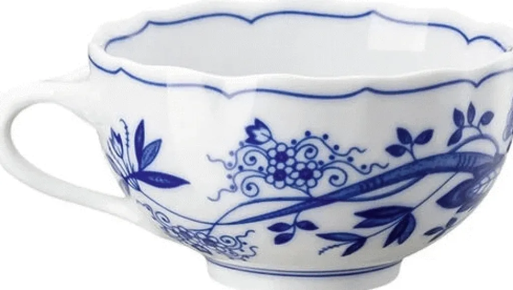 Blau Zwiebelmuster Tekop , Blå Kopper