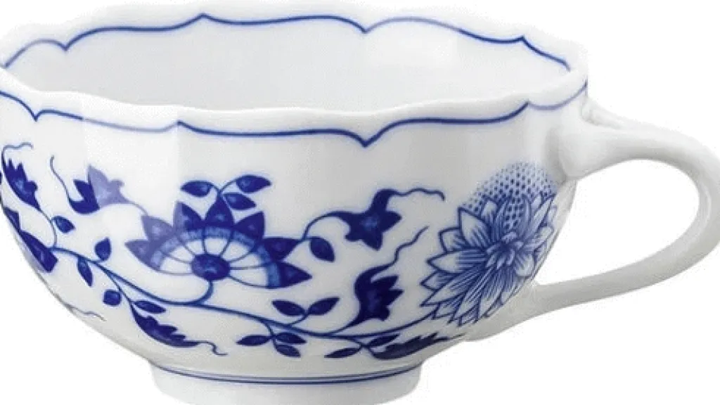Blau Zwiebelmuster Tekop , Blå Kopper