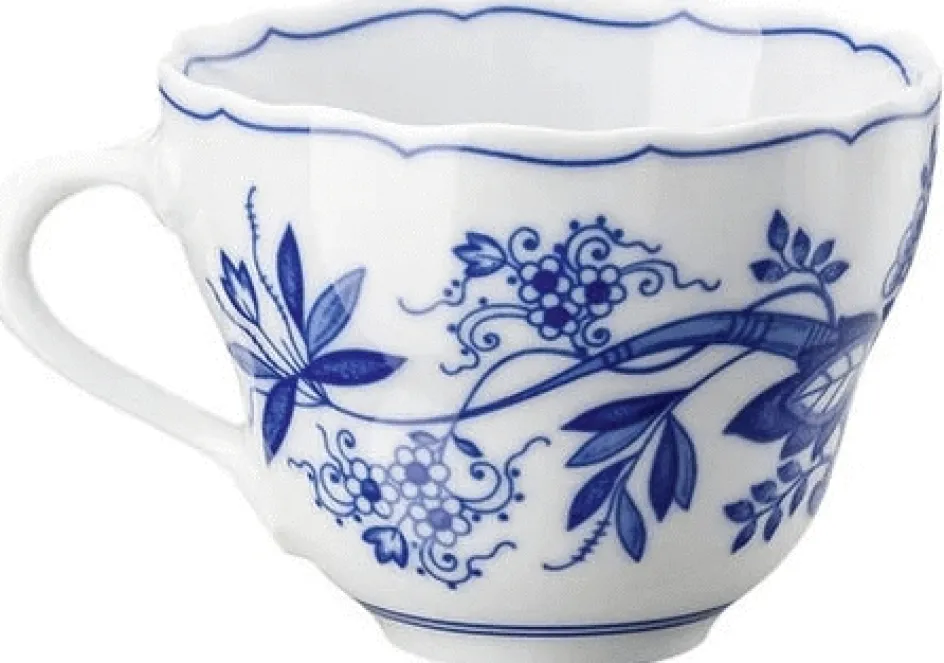 Hutschenreuther Blau Zwiebelmuster Kaffekop , Blå