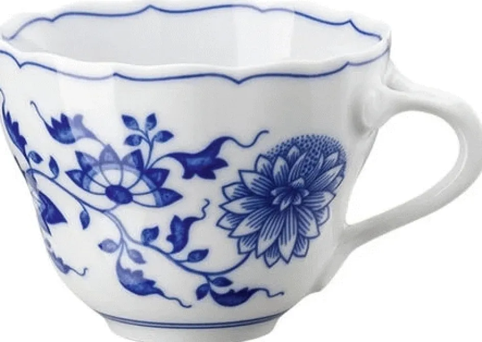 Hutschenreuther Blau Zwiebelmuster Kaffekop , Blå