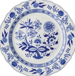 Hutschenreuther Fade > Blau Zwiebelmuster Serveringsfad Ø30,8 cm, Blå