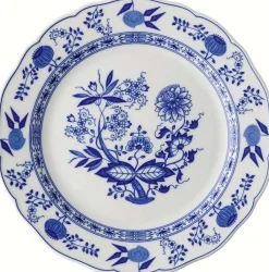 Hutschenreuther Middagstallerkener > Blau Zwiebelmuster Tallerken , Blå