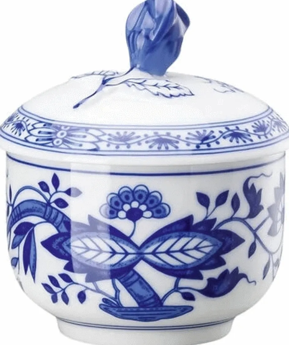 Discount Hutschenreuther Blau Zwiebelmuster Sukkerskål Ø9,3 cm, Blå