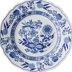 Hutschenreuther Desserttallerkener > Blau Zwiebelmuster Tallerken , Blå