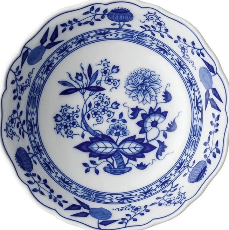 Hutschenreuther Blau Zwiebelmuster Skål , Blå