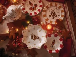 Hot Hutschenreuther Christmas Love Serveringsfad ?25,3 cm, Hvid