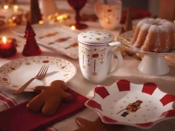 Outlet Christmas Love Tekop Sæt , Serveringsbestik|Juleglas Og Krus