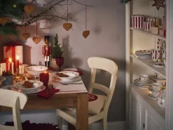 Christmas Love Tallerkensæt 18 Dele, Hvid Tallerkensæt