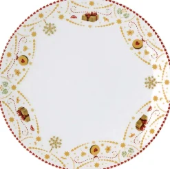 Clearance Christmas Love Tallerken , Hvid Frokosttallerkener