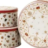 Outlet Hutschenreuther Christmas Love Kagedåse 3 stk, Hvid