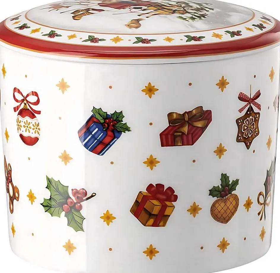 Best Hutschenreuther Happy Wintertime Opbevaringskrukke H, Hvid