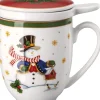 Hot Happy Wintertime Tekopsæt 3 Dele 36 cl, Hvid Juleglas Og Krus|Kopper
