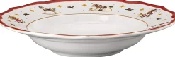 Discount Hutschenreuther Happy Wintertime Dyb Tallerken 23,6 cm, Rød
