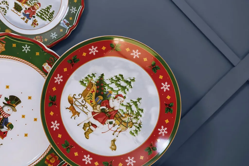 Outlet Happy Wintertime Fad på Fod , Hvid Fade