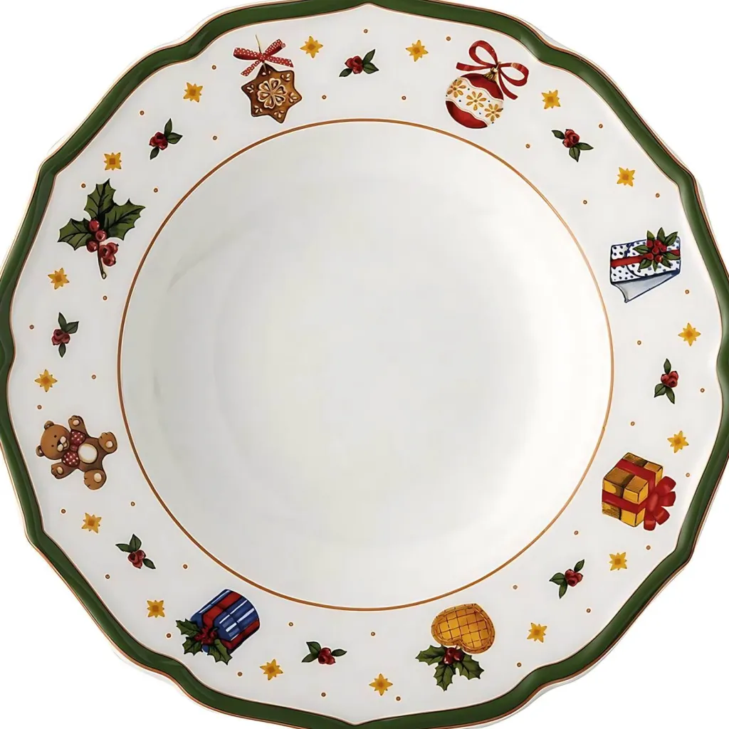 Hutschenreuther Dybe Tallerkener > Happy Wintertime Dyb Tallerken 23,6 cm,