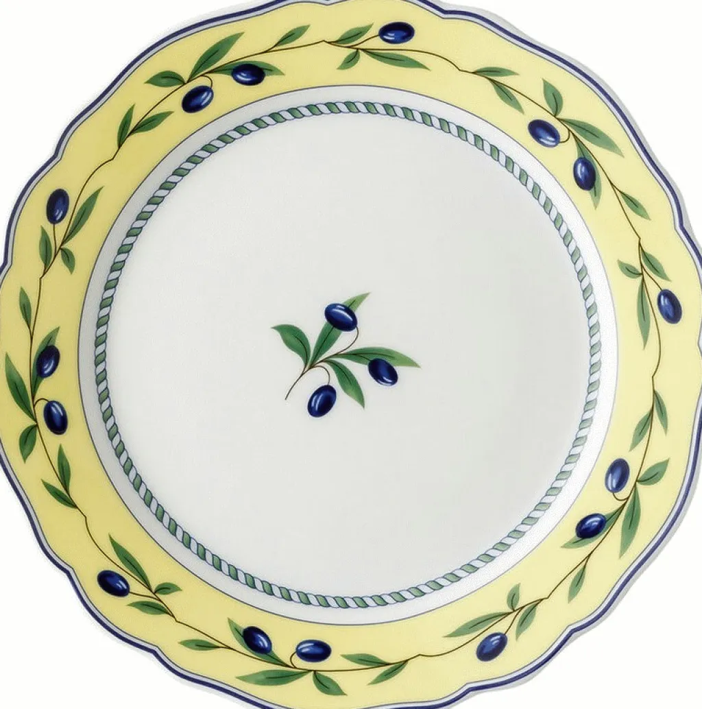 New Maria Theresia Tallerken 18,7, Gul Desserttallerkener