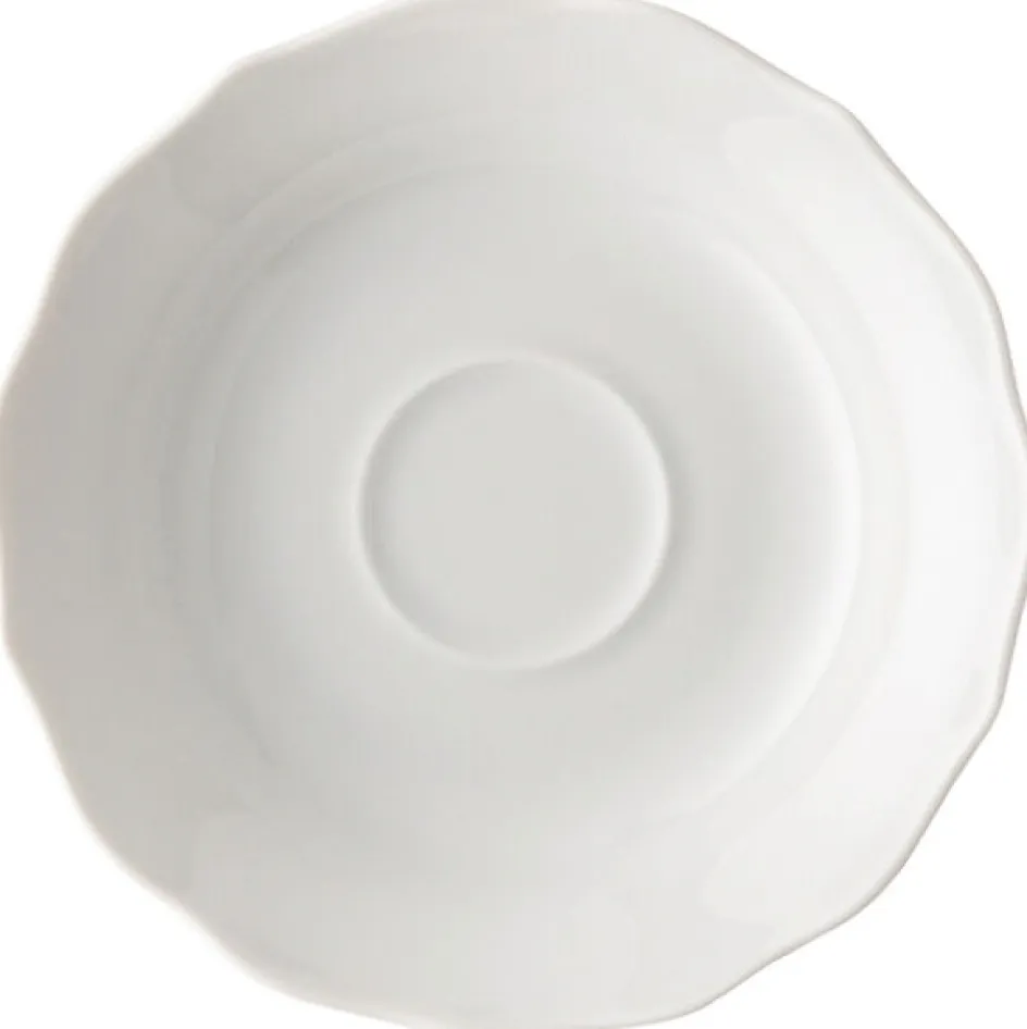 Best Hutschenreuther Maria Theresia Rim Underkop 14 cm, Hvid