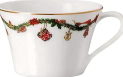 Clearance Nora Christmas Te-/Cappuccinokop , Hvid Juleglas Og Krus|Kopper