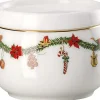 Discount Hutschenreuther Nora Christmas Sukkerskål Ø9 cm, Hvid