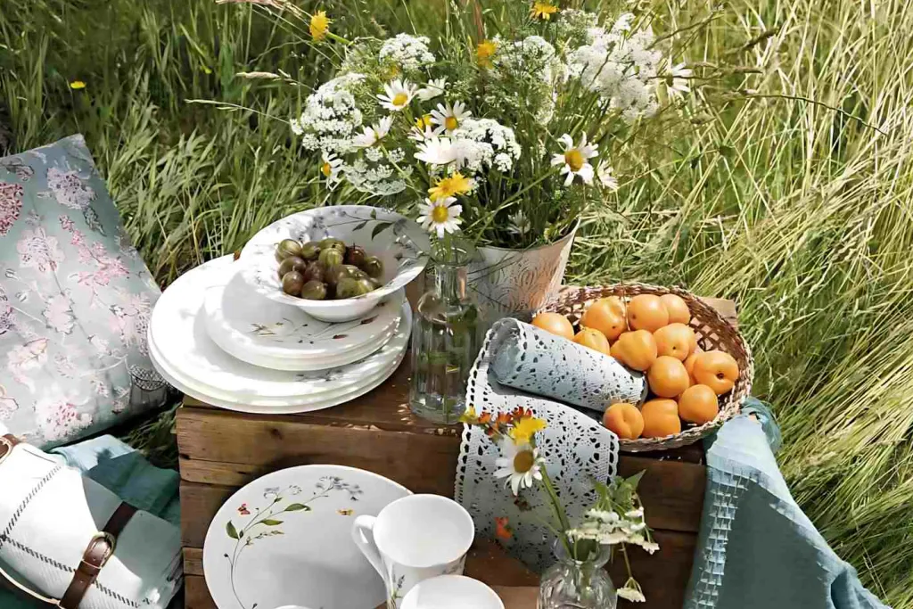 Online Nora Spring Vibes Skål , Hvid Skåle