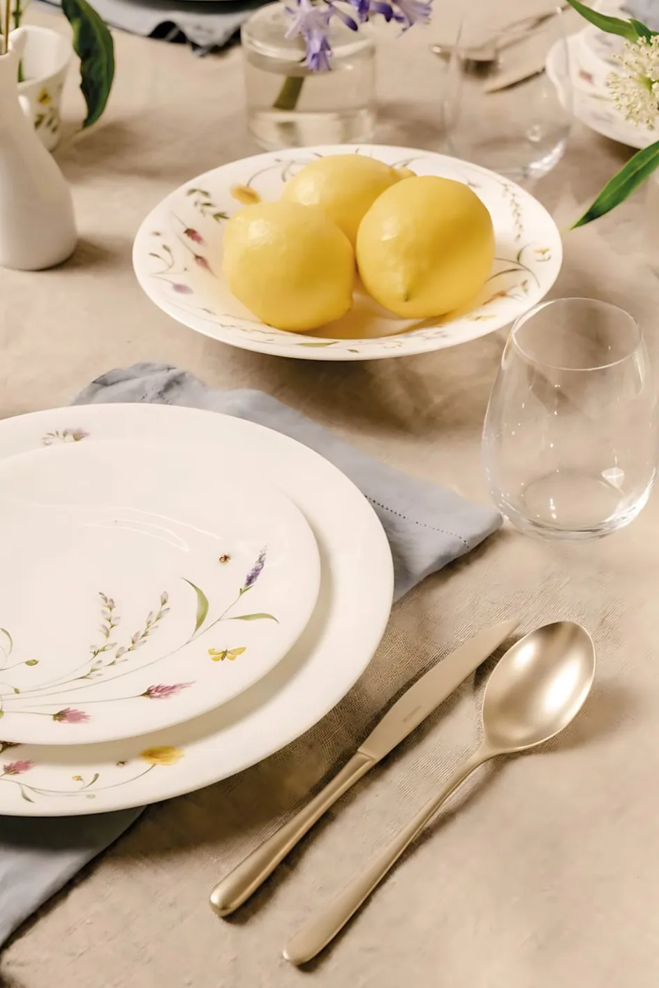 Discount Hutschenreuther Nora Spring Vibes Tallerken , Hvid