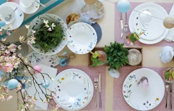 Best Nora Spring Vibes Tallerken , Hvid Middagstallerkener
