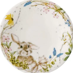 Hutschenreuther Frokosttallerkener > Nora Sweet Easter Tallerken 21,5 cm, Hvid