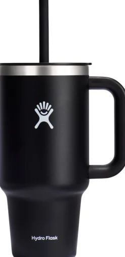 New Hydro Flask Termokop m. Sugerør 946 ml, Sort