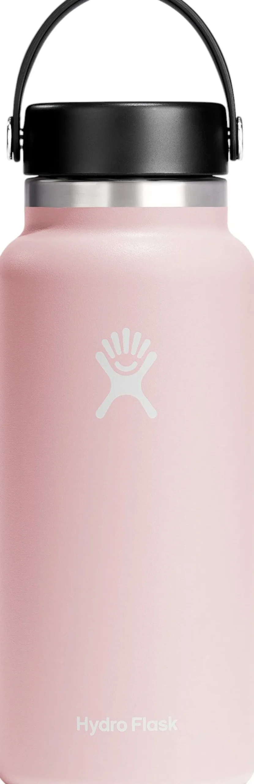 New Hydro Flask Wide Mouth Flex Drikkeflaske 946 ml, Lyserød