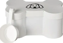 Ib Laursen Opbevaring Til Køkkenet|Opbevaringskrukker Og -Glas > Dåse m. Målebæger 15x24 cm, Hvid