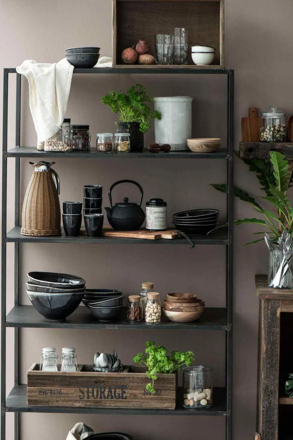 Discount Ib Laursen Dunes Dyb Tallerken 20 cm, Antique Black