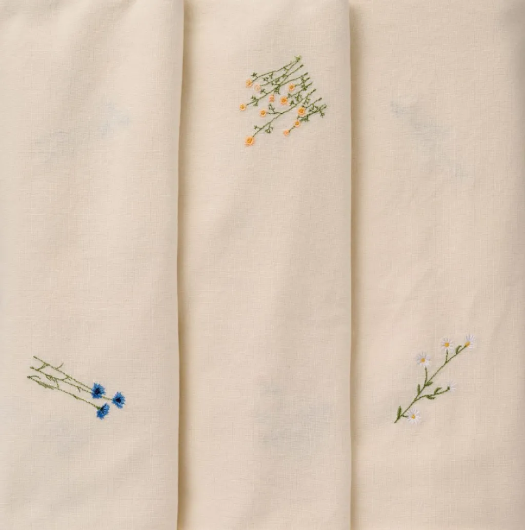 Hot Flora Dug Blomster , Butter Cream Duge